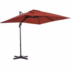 Cet élégant parasol déporté est idéal pour profiter entre amis ou en famille de votre extérieur ! Pour vous assurer une utili ...