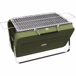 Le mini barbecue au charbon de bois Outsunny est un mini barbecue compact et élégant au design de valise unique. Il est parfa ...