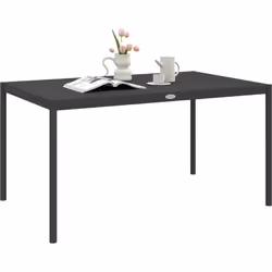 Description générale Apportez une touche d'élégance à votre intérieur ou extérieur avec cette superbe table de jardin pour 6 ...