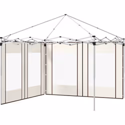 Conçu pour s'adapter à la plupart des auvents de 3 x 3(m) ou 3 x 6m avec un cadre de 3L x 2Hm. Ces panneaux latéraux pour gaz ...