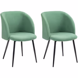 Ce lot de 2 chaises de visiteur design ajoutera une touche nordique élégante, raffinée et moderne à votre intérieur. Sa conce ...