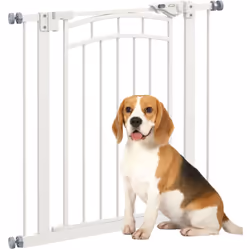 Créez un espace sécurisé et pratique pour votre ami à 4 pattes avec la barrière de sécurité pour chien PawHut. Notre système  ...