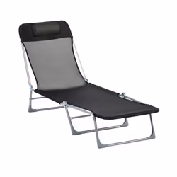 Ce superbe transat pliable vous permettra de profiter pleinement du soleil dans votre jardin, sur votre terrasse ou au bord d ...