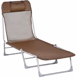 Ce superbe transat pliable vous permettra de profiter pleinement du soleil dans votre jardin, sur votre terrasse ou au bord d ...
