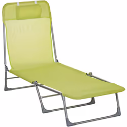 Ce superbe transat pliable vous permettra de profiter pleinement du soleil dans votre jardin, sur votre terrasse ou au bord d ...