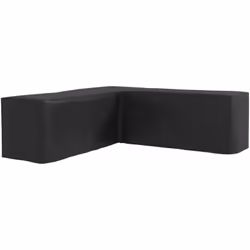 Cette housse de protection pour salon de jardin d'angle est fabriquée en tissu Oxford 420D résistant et étanche. Cette bâche  ...