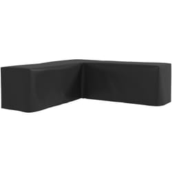 Outsunny - Housse de protection salon de jardin d'angle - imperméable, anti-UV - dim. 250L x 250l x 79H cm - noir
