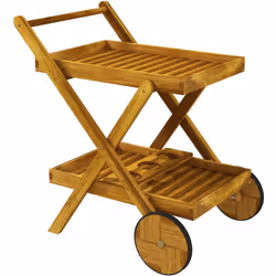 Maximisez l'espace de votre cuisine et organisez-vous avec ce chariot de bar Outsunny. Doté de caractéristiques permettant de ...