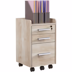Vous en avez assez que vos document soient toujours en désordre sur votre bureau ? Ce caisson de bureau résoudra tous vos pro ...