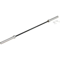 Sportnow - Barre d'haltères en acier 180 cm ø 50 mm avec 2 pinces charge max. 200 Kg