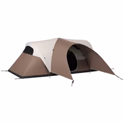 Tente de camping Outsunny familiale 5-6 personnes étanche légère ventilée avec sac de transport dim. 550L x 300l x 198H cm