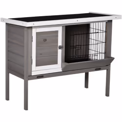 Vous cherchez une cage spacieuse et confortable pour votre animal de compagnie ? Ce clapier de PawHut est idéal. Fabriqué en  ...