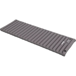 Outsunny - Matelas gonflable - matelas pneumatique simple - sac de transport inclus - gris