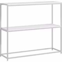 Laissez-vous séduire par le design épuré minimaliste de cette splendide console pour entrée. Équipée d'un grand plateau, d'un ...