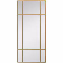 Vous souhaitez habiller votre mur ou le dessus de votre console d'entrée ? Alors succombez au grand miroir esprit verrière HO ...