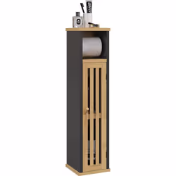 Rangez et aménagez d'une manière fonctionnelle vos toilettes grâce à ce meuble de salle de bain sur pied. Compact et pratique ...