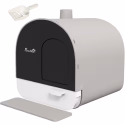 Cette maison de toilette pour chat PawHut est un accessoire à la fois pratique et esthétique dans lequel votre boule de poils ...