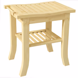Découvrez le banc de douche HOMCOM : pratique avec son étagère à lattes pour garder vos essentiels à portée de main. Conçu po ...