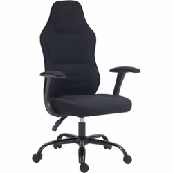 Ce fauteuil de bureau gamer est le modèle idéal pour jouer ou travailler dans le confort. Doté d'un dossier inclinable, d'une ...