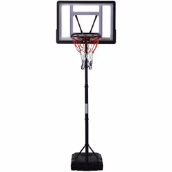 Transformez n'importe quel espace en terrain de basket avec ce panier de basketball de SPORTNOW. Facile à déplacer grâce à se ...