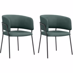 Découvrez le confort ultime avec nos 2 chaises de salle à manger HOMCOM, pour une élégance doublée dans votre maison. Revêtue ...
