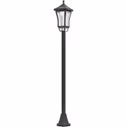 Améliorez l'ambiance de votre jardin avec le lampadaire solaire Outsunny. Après 8 heures d'absorption solaire, il éclaire vot ...