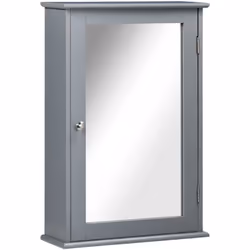 Cette armoire murale de salle de bain avec miroir est un meuble très pratique au quotidien. Ce modèle peut être installé auss ...