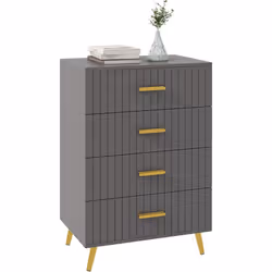 Transformez votre chambre avec style grâce à notre nouvelle commode. Avec 4 tiroirs spacieux, elle offre un espace de rangeme ...