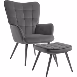Avec ses douces lignes scandinaves, ce fauteuil relax vous enveloppera confortablement. Son rembourrage généreux ainsi que so ...