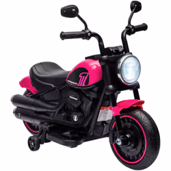Cette superbe moto électrique pour enfant avec phare LED va ravir votre enfant en lui permettant de découvrir les joies du mo ...