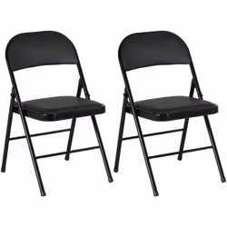 Rénovez avec les chaises pliantes HOMCOM, élégantes et pratiques pour tout événement. En métal robuste, elles garantissent du ...