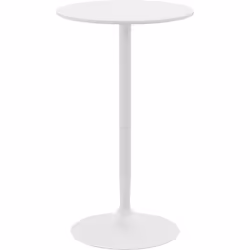 Succombez pour cette jolie table de bar HOMCOM au design épuré avec une forme ronde élégante, apportant une touche contempora ...