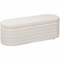 Description générale Augmentez votre rangement avec élégance grâce au banc HOMCOM. Son design raffiné s'intègre parfaitement  ...