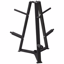 Support de poids pour plaques barres et haltères SPORTNOW rack de rangement pour plaques de poids olympique capacité max. 300 ...