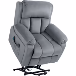 Ce fauteuil de massage releveur 2 en 1 vous offrira une expérience unique de détente et de bien-être confortablement installé ...