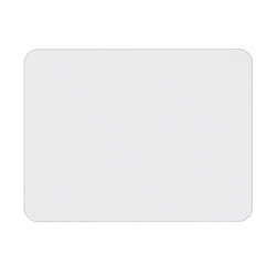 Tapis de chaise de bureau - HOMCOM - rectangulaire antidérapants en plastique transparent - 90x120 cm