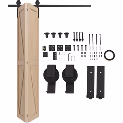 Description générale Le kit HOMCOM est essentiel pour restaurer une porte de grange, acheter une porte prête à l'emploi ou en ...