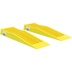 Homcom - Ensemble de 2 rampes de levage voiture caravane camping-car véhicule utilitaire 30T max. orange