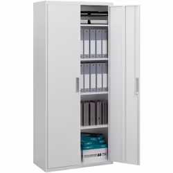 Transformez le désordre en ordre avec cette armoire de bureau verrouillable de HOMCOM. Ses 4 étagères réglables et son design ...