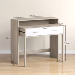 Homcom 837-486V00AK table d'appoint Rectangulaire