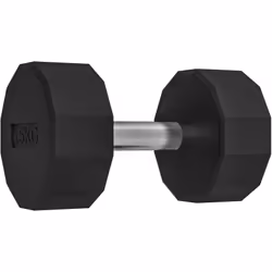 Cet haltère SPORTNOW offre une stabilité exceptionnelle grâce à la forme antiroulis, une durabilité accrue avec des têtes en ...