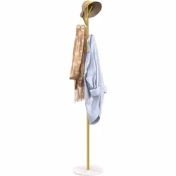 Ce magnifique porte-manteau en bois allie avec brio raffinement et grande utilité ! Porte-manteau HOMCOM avec cadre en acier  ...