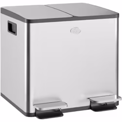Avec son design moderne, cette poubelle automatique est parfaite pour équiper votre cuisine. Munie de deux couvercles autonom ...