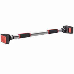 Barre de traction - SPORTNOW - barre de porte - pull up bar - barre détirement musculation sans vis - longueur ajustable (75- ...