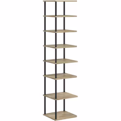 Ce meuble à chaussures sera idéal dans votre entrée, dressing, etc. Équipé de 8 niveaux de rangement, vous pourrez ranger et  ...
