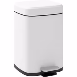 Découvrez la poubelle de cuisine à pédale HOMCOM 12L, parfaite pour toute cuisine. Couvercle silencieux, fonction maintien ou ...