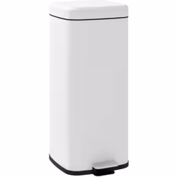 Découvrez la poubelle de cuisine à pédale HOMCOM 30L, parfaite pour toute cuisine. Couvercle silencieux, fonction maintien ou ...