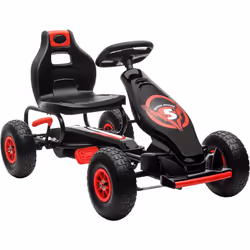 Ce superbe kart à pédales Formule 1 Racing Super Power 5 fera la joie de votre enfant ! Équipé d'un châssis en tubes de métal ...