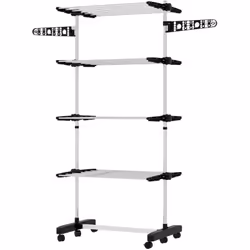 Set de haute qualité, de pratique et de légèreté, ce séchoir à linge est indispensable pour toutes les familles. Il offre un ...
