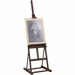 Ce chevalet en bois de hêtre est le meilleur choix pour la pratique de la peinture. Ce modèle inclinable jusqu'à 80° et régla ...